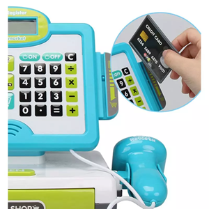 اسباب بازی صندوق فروشگاهی کودک سبز supermarket cashier toys BSCI Five Star_اسباب بازی